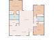 Detailed floor plan showcasing the layout of the home, including bedrooms, living areas, kitchen, and bathrooms at 138 Butkus Dr. # 2, Myrtle Beach, SC 29588