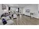 Comfortable living space with hardwood floors, natural light, and stylish decor at 1463 Villena Dr., Myrtle Beach, SC 29579