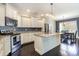 Stylish kitchen with stainless steel appliances, granite countertops and dining area at 1800 Wood Stork Dr., Conway, SC 29526