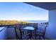 Enjoy beautiful ocean views from the private balcony, complete with seating for four at 201 77Th Ave. N # 828, Myrtle Beach, SC 29572