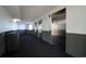 Modern elevator bay featuring multiple stainless steel elevators, neutral walls, and durable flooring at 201 77Th Ave. N # 828, Myrtle Beach, SC 29572