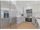Close up of kitchen featuring stainless steel appliances and modern cabinetry at 205 Double Eagle Dr. # C-2, Myrtle Beach, SC 29575