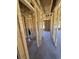 Interior view of home construction with wood framing and exposed beams at 2186 Mineral Springs Rd., Conway, SC 29527