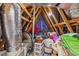 Spacious attic offers ample storage with visible insulation at 232 Je Edward Dr. # 21, Myrtle Beach, SC 29588