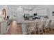 Stylish kitchen with an island, granite countertops, seating, and stainless steel appliances at 2464 Rock Dove Rd., Myrtle Beach, SC 29577