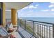 Gorgeous views from this beach side balcony at 2600 N Ocean Blvd. # 1103, Myrtle Beach, SC 29577