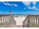 Breathtaking view of the beach from the community boardwalk entrance at 2600 N Ocean Blvd. # 1103, Myrtle Beach, SC 29577