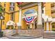 Welcoming building entrance featuring beautiful architecture and landscaping at 2600 N Ocean Blvd. # 1103, Myrtle Beach, SC 29577