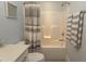 Clean bathroom with a shower-tub, and modern fixtures at 2928 Moss Bridge Ln., Myrtle Beach, SC 29579