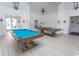 Well-appointed clubhouse with a pool table, ping pong, and ample space for gatherings and leisure activities at 2928 Moss Bridge Ln., Myrtle Beach, SC 29579