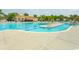 Large community swimming pool featuring multiple lap lanes and a sunbathing area with plenty of lounge chairs at 2928 Moss Bridge Ln., Myrtle Beach, SC 29579