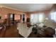 Comfortable living room featuring hardwood floors and access to outdoor area at 307 Black Oak Ln. # 102, Murrells Inlet, SC 29576