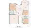 Detailed floor plan showcasing the layout of the home, including bedrooms, living room, and kitchen at 313 Palladium Dr., Surfside Beach, SC 29575