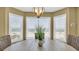 Cozy dining nook with beach view at 324 S Waccamaw Dr., Garden City Beach, SC 29576