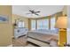 Bedroom featuring a serene atmosphere, a ceiling fan, and natural light at 324 S Waccamaw Dr., Garden City Beach, SC 29576
