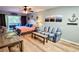 Inviting main bedroom features a cozy sitting area and balcony access, perfect for relaxing and enjoying the coastal breeze at 415 Ocean Creek Dr. # 2216, Myrtle Beach, SC 29572
