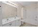 Clean bathroom featuring a double sink vanity, toilet, and bathtub-shower combo at 432 Warrington Way # 432, Murrells Inlet, SC 29576