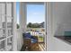 A Cozy balcony with comfortable chair, providing a relaxing spot with a view at 4749 Wild Iris Dr. # 205, Myrtle Beach, SC 29577