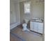 Bathroom with new white vanity and fixtures at 507 Hillside Dr. N, North Myrtle Beach, SC 29582