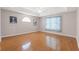 Bright bedroom with beautiful flooring and tray ceiling at 5107 Capulet Circle, Myrtle Beach, SC 29588