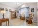 Cozy bedroom featuring vaulted ceilings, and tile flooring at 5107 Capulet Circle, Myrtle Beach, SC 29588