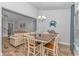 Dining area with table and seating, featuring coastal-themed decor at 5309 Abbey Park Loop, Myrtle Beach, SC 29579