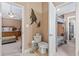 A bathroom showcasing a toilet, and entryways to other bedrooms at 6001-T36 South Kings Hwy., Myrtle Beach, SC 29575