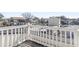 Spacious outdoor deck with white railings offering panoramic views of the surrounding neighborhood at 6001-T36 South Kings Hwy., Myrtle Beach, SC 29575