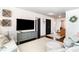 Stylish living room features modern decor and an open floor plan at 668 S Waccamaw Dr., Murrells Inlet, SC 29576