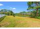 A spacious backyard with a lush lawn that leads to a serene pond, perfect for outdoor enjoyment and relaxation at 7012 Walden Ct., Myrtle Beach, SC 29588