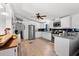 Bright kitchen featuring white cabinets and modern appliances at 7012 Walden Ct., Myrtle Beach, SC 29588