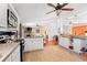 Open kitchen layout offering a seamless transition into the living spaces at 7012 Walden Ct., Myrtle Beach, SC 29588