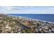 Stunning aerial view of the beachfront community with the ocean, beach and canal at 712 Dogwood Dr. S # 101, Surfside Beach, SC 29575