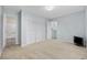 The bedroom features two closets, carpet flooring, and neutral tones at 712 Dogwood Dr. S # 101, Surfside Beach, SC 29575