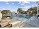 Enjoy poolside lounging at the community pool at 712 Dogwood Dr. S # 101, Surfside Beach, SC 29575