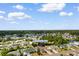 Aerial view of the neighborhood and the home at 761 Drawbridge Dr at 761 Drawbridge Dr., Conway, SC 29526