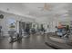 This community gym has treadmills, weight machines, free weights, and mirrors to support a comprehensive workout at 832 Pembridge Ct., Myrtle Beach, SC 29579