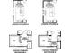 Floorplan options for the kitchen and primary bathroom are displayed in a clear, easy-to-understand layout at 912 Inlet Keys St., Murrells Inlet, SC 29576