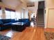 Spacious living room with hardwood floors, comfortable seating, and plenty of natural light at 916 Charles St., North Myrtle Beach, SC 29582