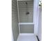 An outdoor shower with a mounted shower head, perfect for rinsing off after a swim or trip to the beach at 928 Strand Ave. Strand Ave., North Myrtle Beach, SC 29582