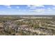 Aerial view of a residential area featuring homes nestled amidst lush greenery and a serene lake at 9628 Indigo Creek Blvd., Murrells Inlet, SC 29576