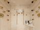 Experience ultimate relaxation in this luxurious shower with multiple shower heads and stylish design details at 9650 Shore Dr. # 2007, Myrtle Beach, SC 29572
