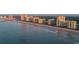 Coastal view featuring luxury beachfront condo buildings with the shoreline in the foreground at 9994 Beach Club Dr. # 2403, Myrtle Beach, SC 29572
