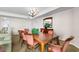 Well-appointed dining room with a large table and seating for Gathering and guests at 9994 Beach Club Dr. # 2403, Myrtle Beach, SC 29572