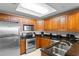 Well-equipped kitchen with stainless steel appliances and plenty of counter space at 9994 Beach Club Dr. # 2403, Myrtle Beach, SC 29572