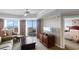 Inviting living room with sliding glass doors and a view of the ocean at 9994 Beach Club Dr. # 2403, Myrtle Beach, SC 29572