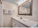 Bathroom with a large vanity and plenty of bright light at 1012 N Waccamaw Dr. # 301, Garden City Beach, SC 29576