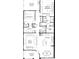 Detailed floor plan showing the layout of the home including bedrooms, kitchen, and living spaces at 1048 Longwood Bluffs Circle, Murrells Inlet, SC 29576