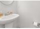 Bright bathroom with a modern sink and toilet at 1123 Fairway Ln. # 1123, Conway, SC 29526