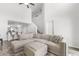 Bright living room with high ceilings and an open floor plan concept to the kitchen at 1123 Fairway Ln. # 1123, Conway, SC 29526